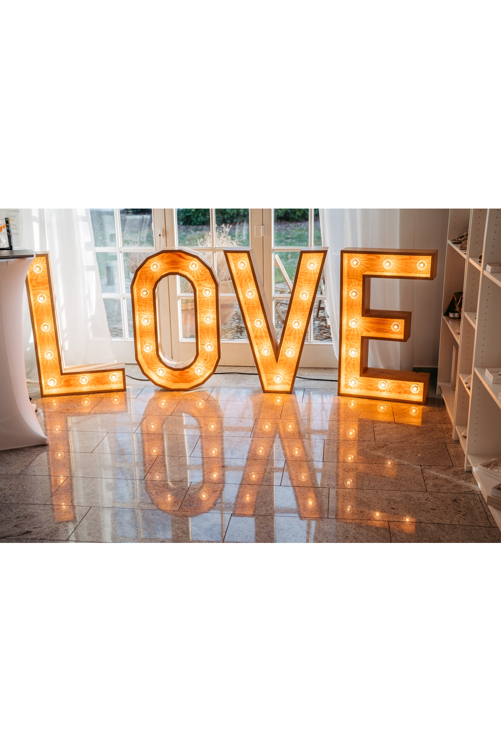 LOVE Letter - Holz natur – Bild 4