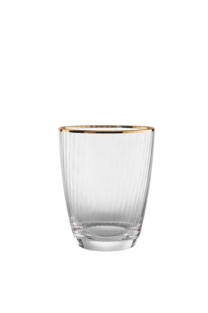 Wasserglas - Goldrand