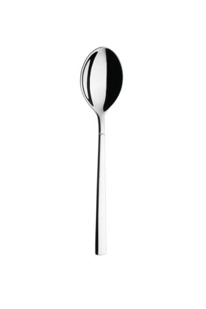 Dessertlöffel silber Modern - 10er Set