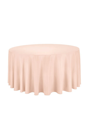 Tischdecke blush rund - 300 cm