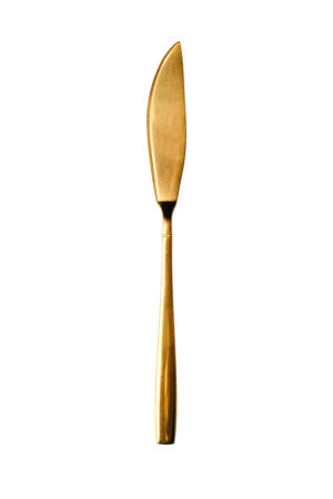 Buttermesser Gold matt - 10er Set