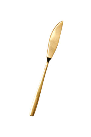 Buttermesser Gold matt - 10er Set