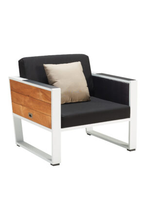 Higold Design Lounge-Sessel weiß