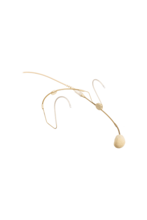 Headset-Mikrofon beige für Taschenempfänger