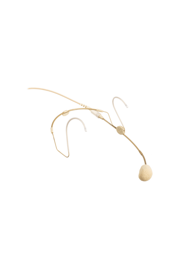 Headset-Mikrofon beige für Taschenempfänger