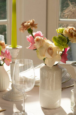 Vase Sandy - sand/creme