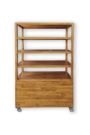 Regal Rückbuffet Holz - natur