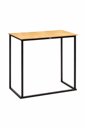Kubo Grande Stehtisch - Hochtisch schwarz - Bambus